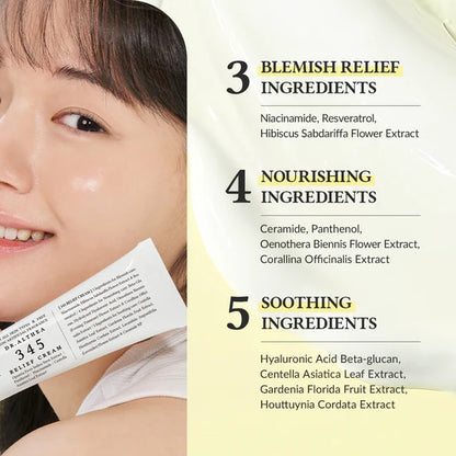 Dr.Althea Cleanser and Hydration Set | 345 Relief Cream & Pure Grinding Cleansing Balm
