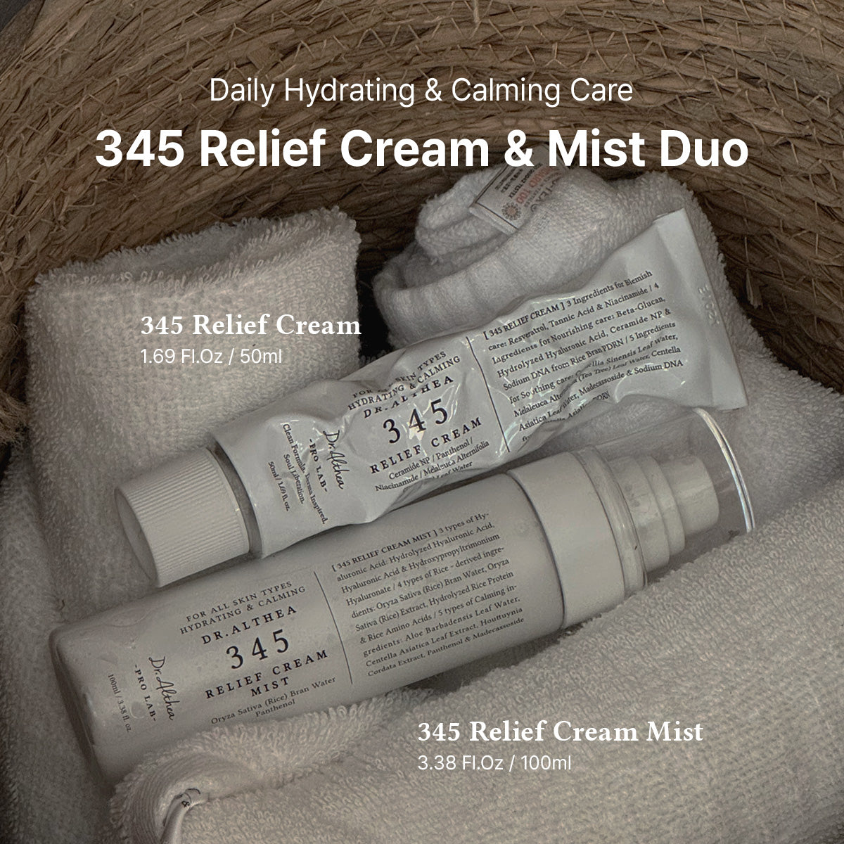 Dr. Althea 345 Relief Cream & Mist Duo
