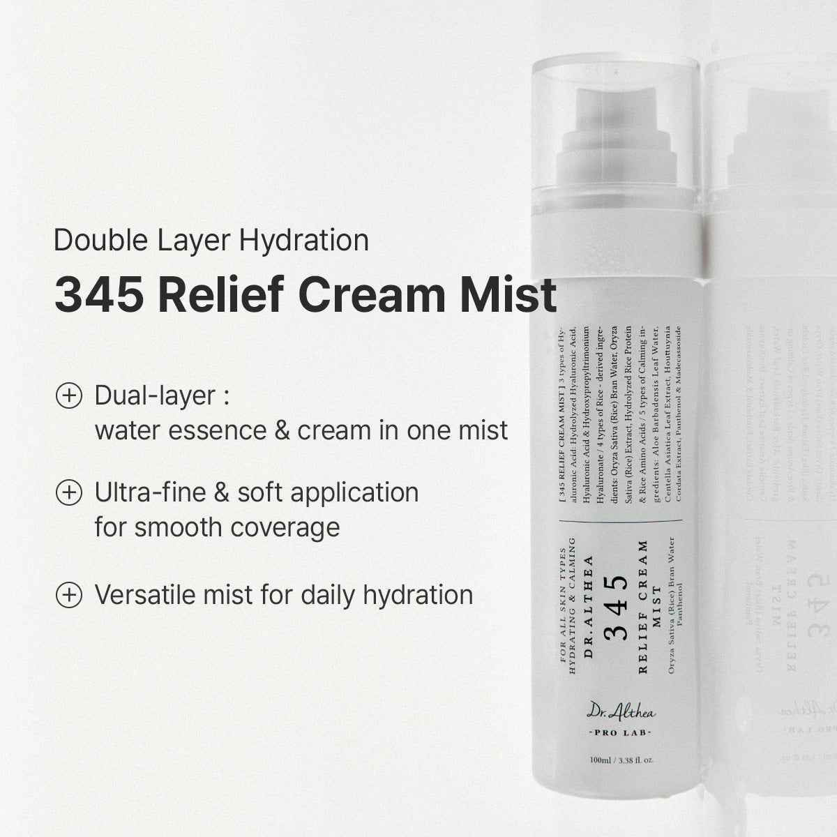 Dr. Althea 345 Relief Cream & Mist Duo