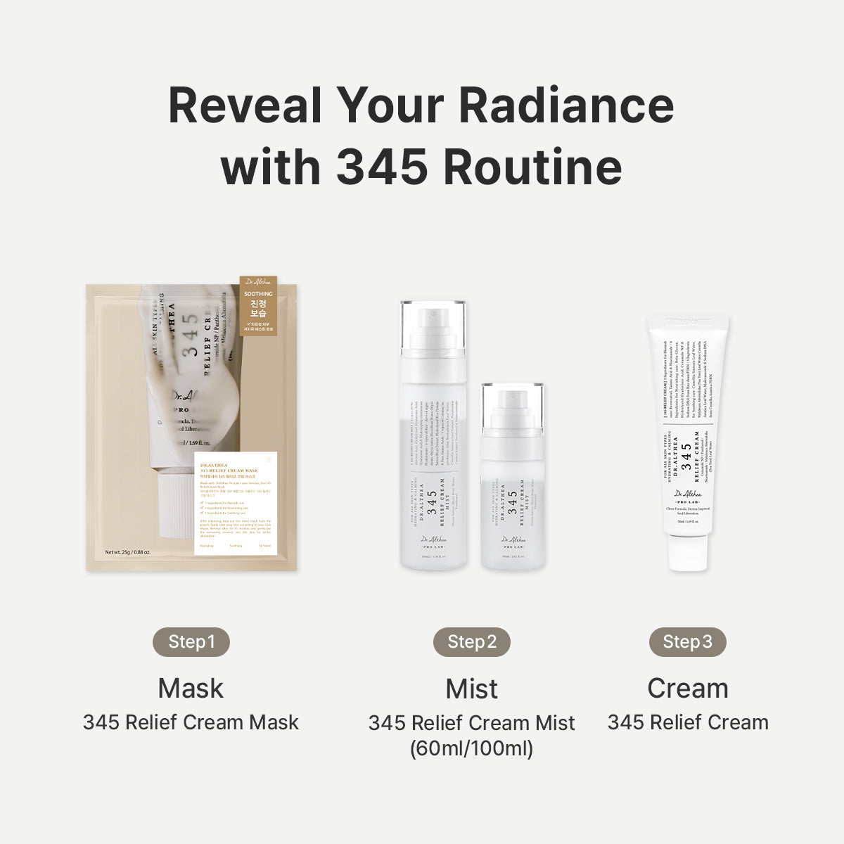 Dr. Althea 345 Relief Cream & Mist Duo